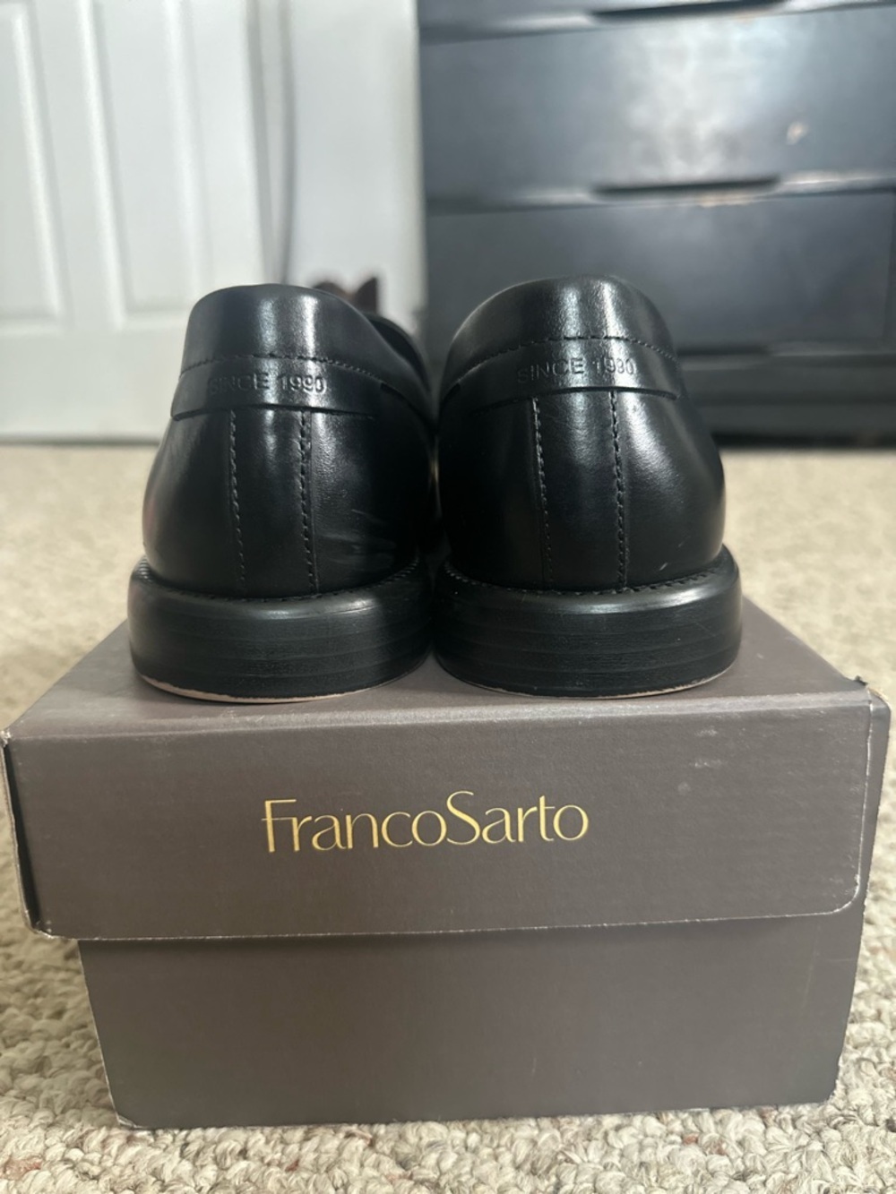 Franco Sarto Loafers Black Size 9 - Picture 4 of 9